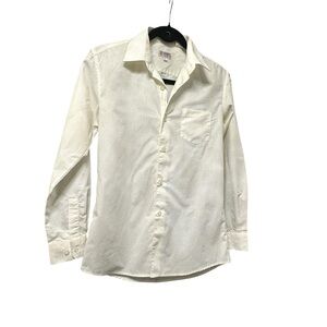 Stylish Cream Kids Button Down Shirt